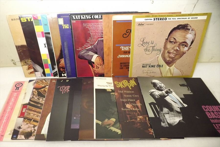 05｜￥1000～☆帯付きなどLPレコード☆JAZZ／ジャズ☆まとめて46枚