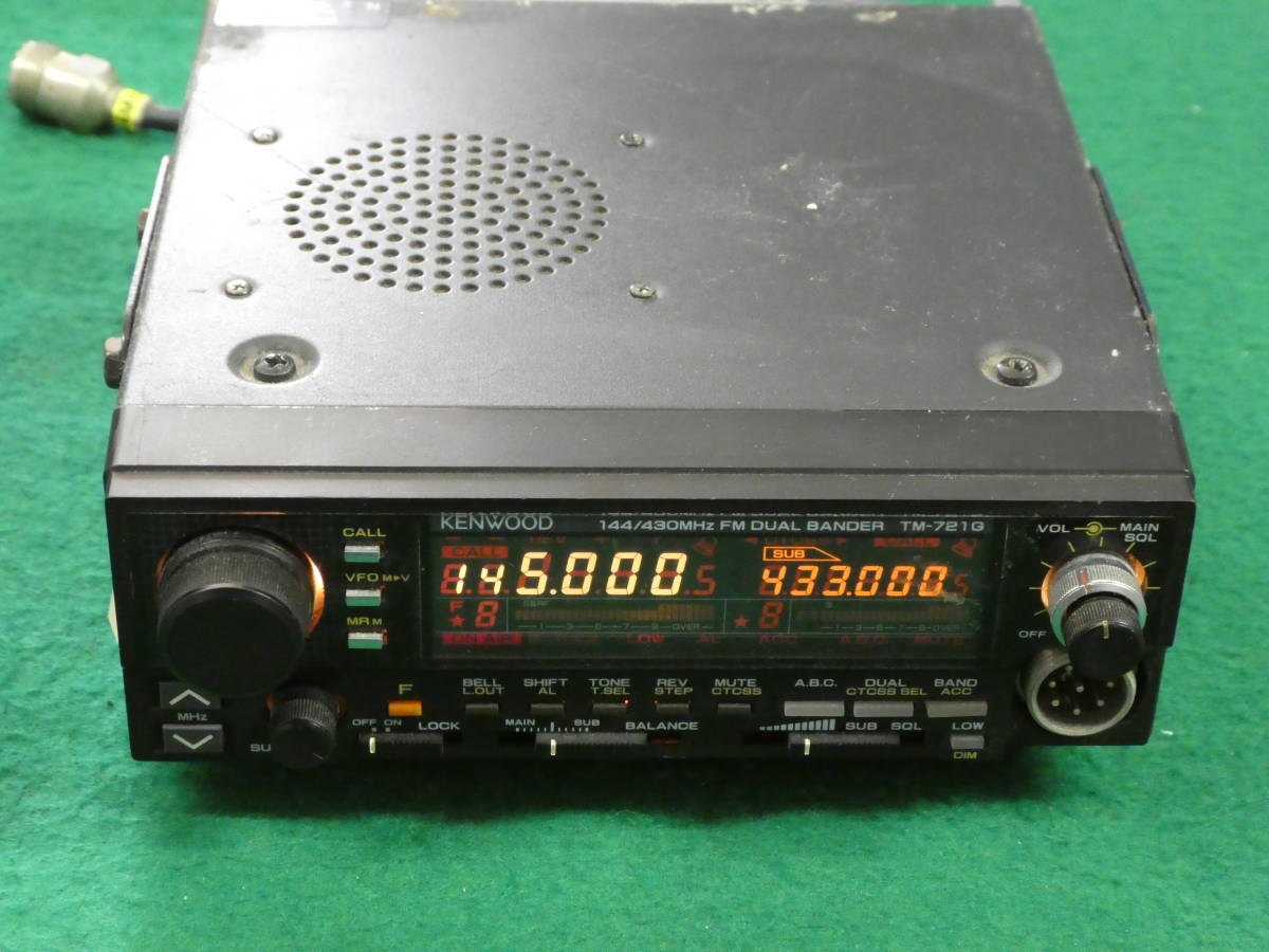 KENWOOD TM-721 - Yahoo!オークション TM-721G VUFM＞KENWOOD J無
