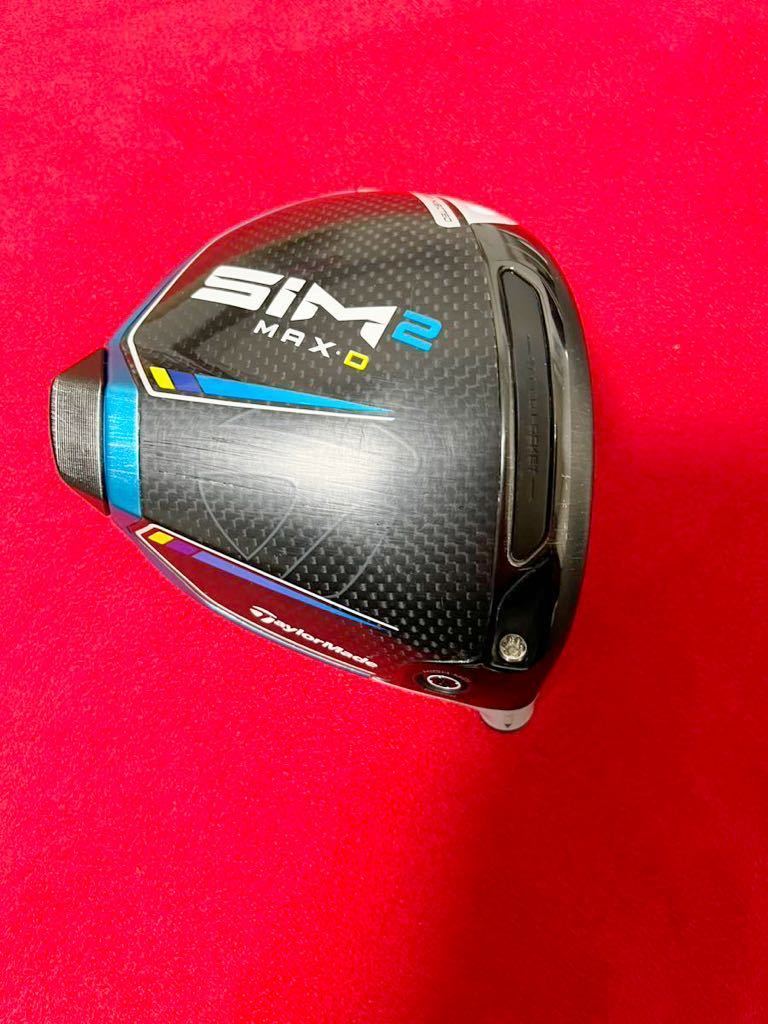 TaylorMade SIM2 MAX D ドライバー ヘッドのみ　ロフト9度 テーラーメイド SIM2 MAX・D シム2 マックスD 9.0° ドライバー ヘッド