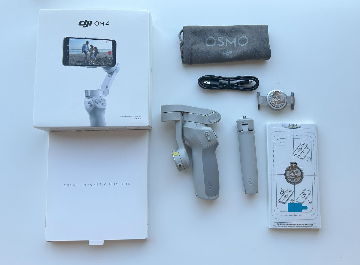  DJI OM4 ハンドヘルドスマートフォンジンバル(パーツ、アクセサリー)｜売買されたオークション情報、yahooの商品情報をアーカイブ公開 - オークファン パーツ、アクセサリー
