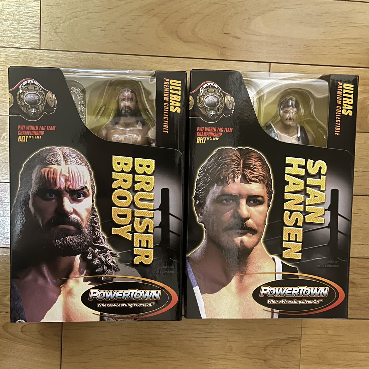 スタンハンセン ブルーザーブロディ プロレス フィギュア WWE 全日本