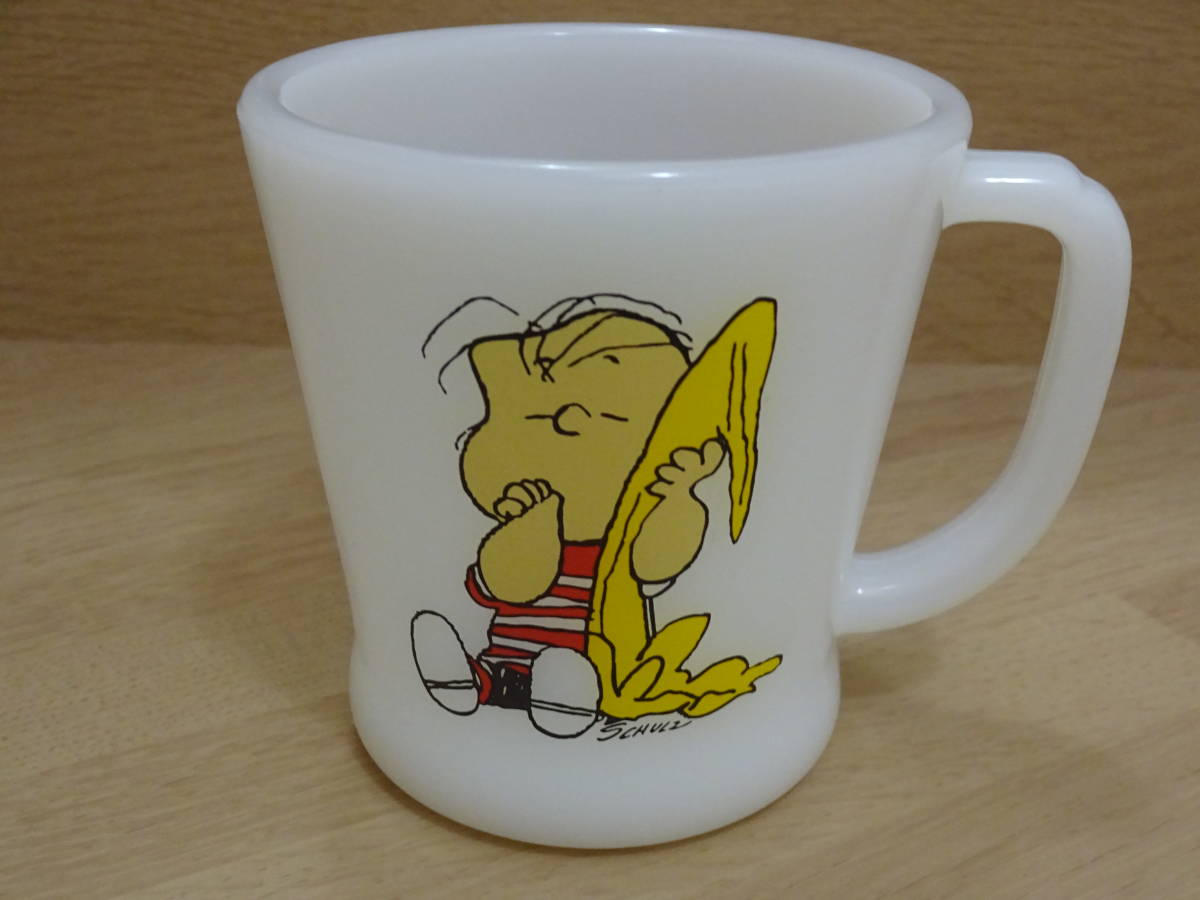 Fire-King | スタッキングマグ Peanuts スヌーピー ライナス・ヴァン 