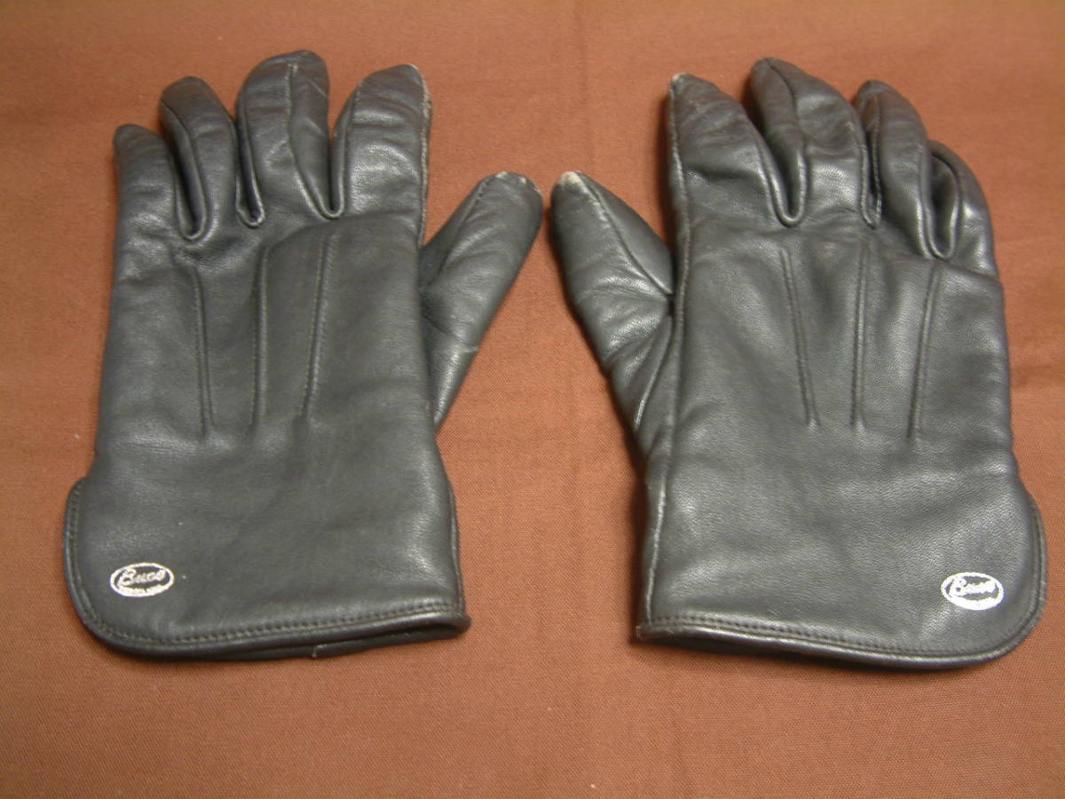 BUCO | 手袋 THE 未使用 Black 廃盤 Buco Glove ホースハイド 馬革 サイズ8