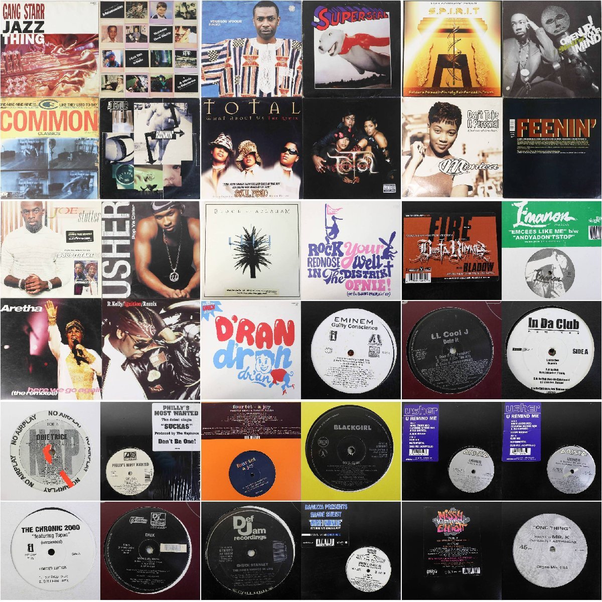 HIP HOP R&B 12インチ レコード 45枚まとめ売り 90s 00s ◎当店限定