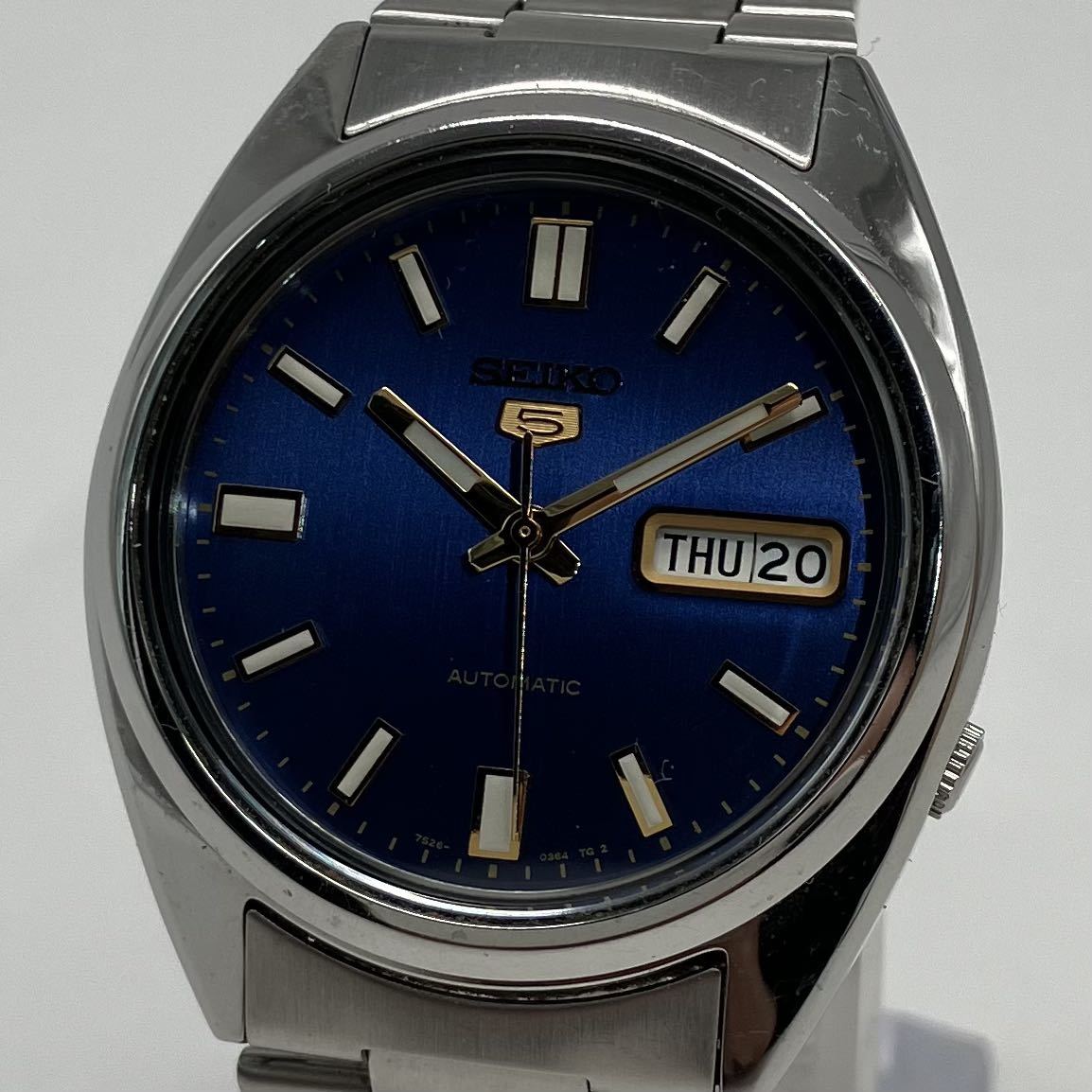 ■【売り切り】SEIKO 5（セイコー）メンズ腕時計 7S26-0480 オートマチック