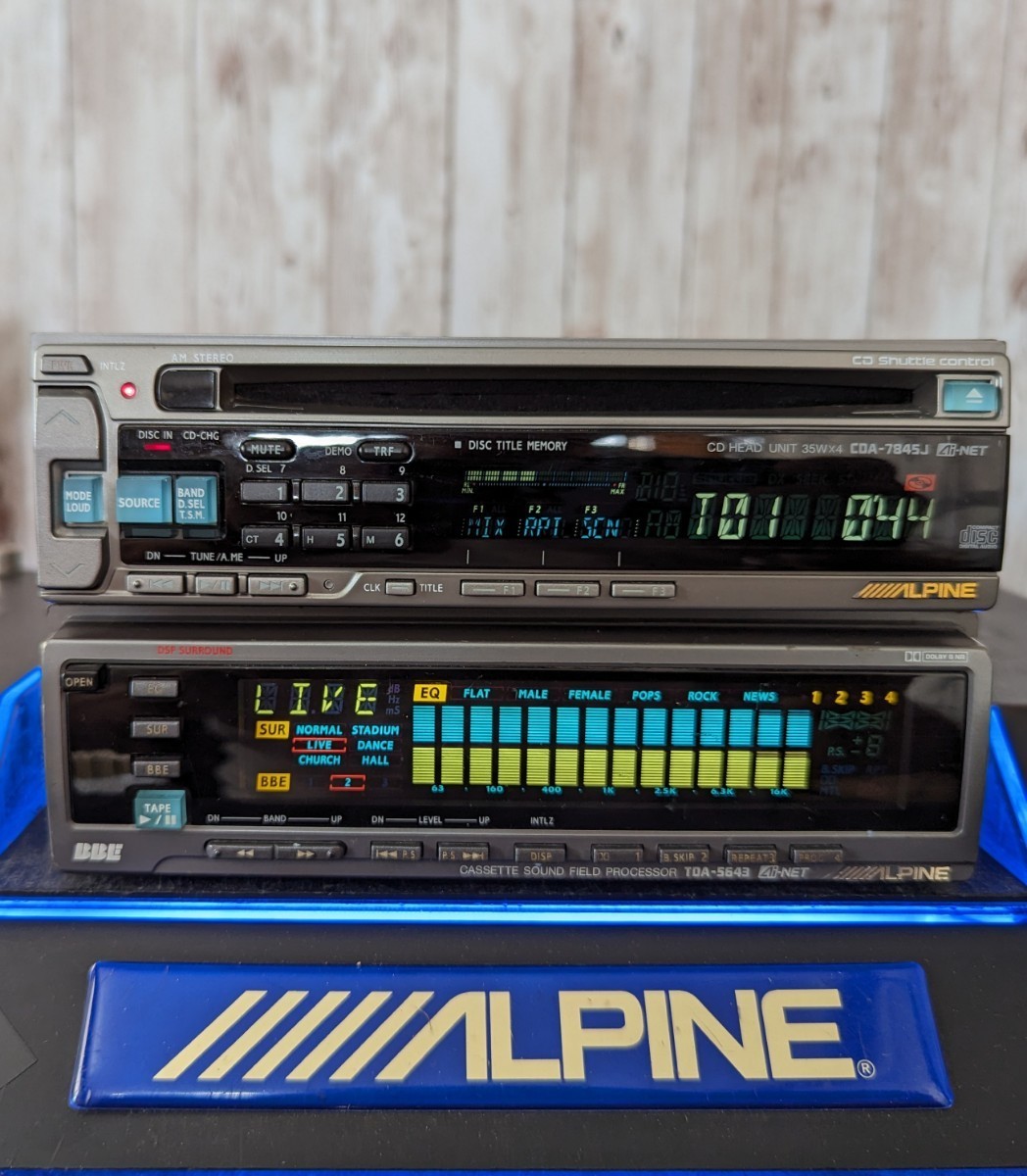 【希少】ALPINE CDA-W550J【訳あり】 希少】ALPINE CDA-W550J【訳あり】 【公式通販】