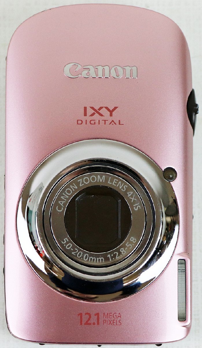 S◇ジャンク品◇コンパクトデジタルカメラ IXY DIGITAL 510IS ピンク