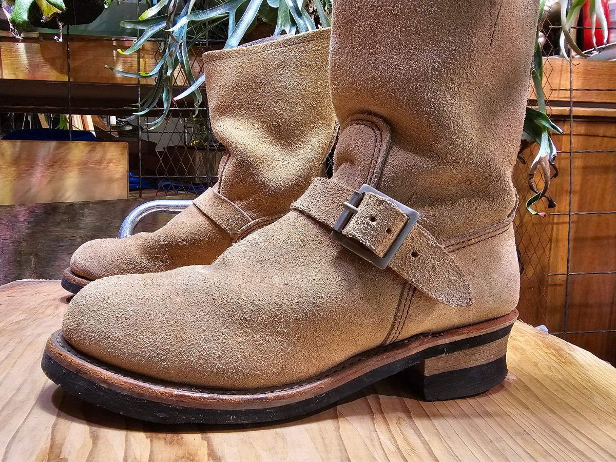 □Red Wings□8268□レッドウイング□スエードエンジニア□8 1/2D□ □Red Wings□8268□レッドウイング□スエードエンジニア□8 1/2D□