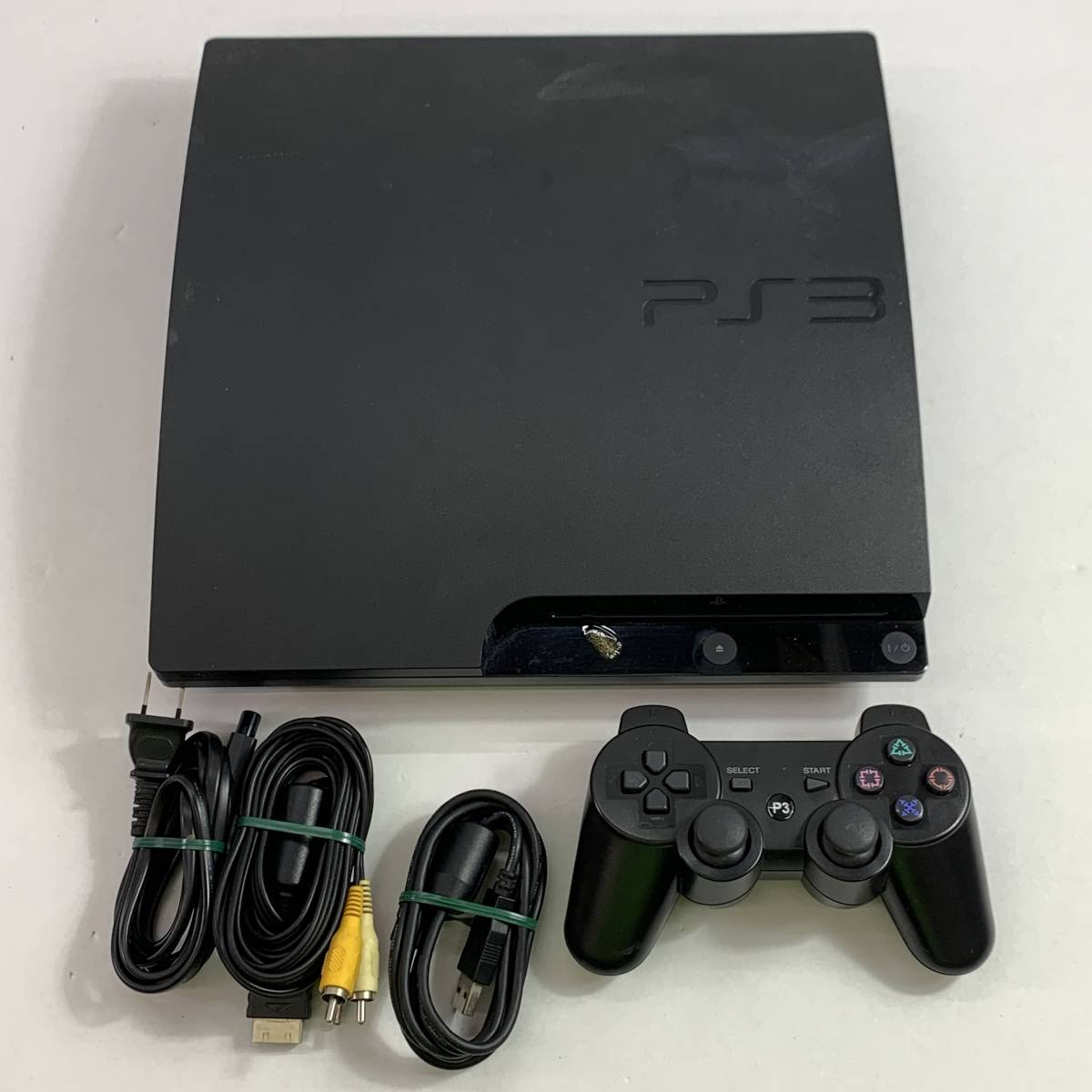 22903)∞【1円～】PS3本体 CECH‐3000A ブラック 中古品 CECH-3000A