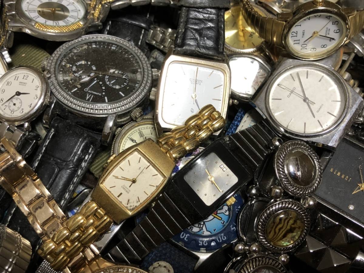ジャンク 腕時計 300本以上 SEIKO CITIZEN CASIO セイコー シチズン 手