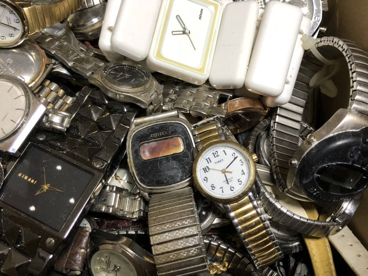 ジャンク 腕時計 300本以上 SEIKO CITIZEN CASIO セイコー シチズン 手 
