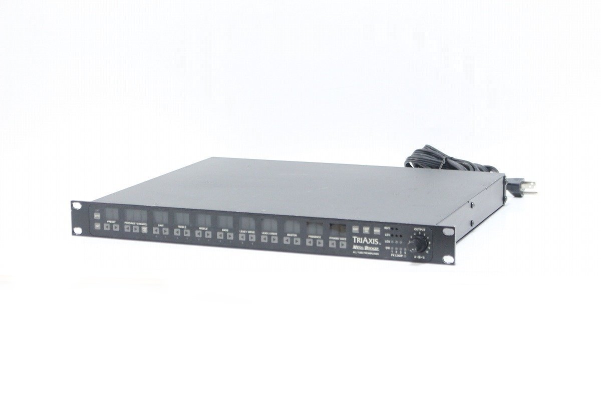 メサブギー チューブプリアンプ トライアクシス MESA/BOOGIE ALL TUBE PREAMPLIFIER TRIAXIS アンプ