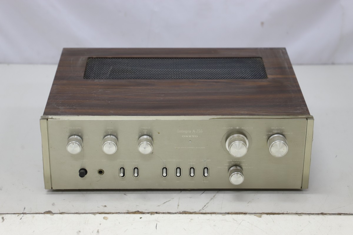 ONKYO A-755 Integra - プリメインアンプ Yahoo!オークション 中古
