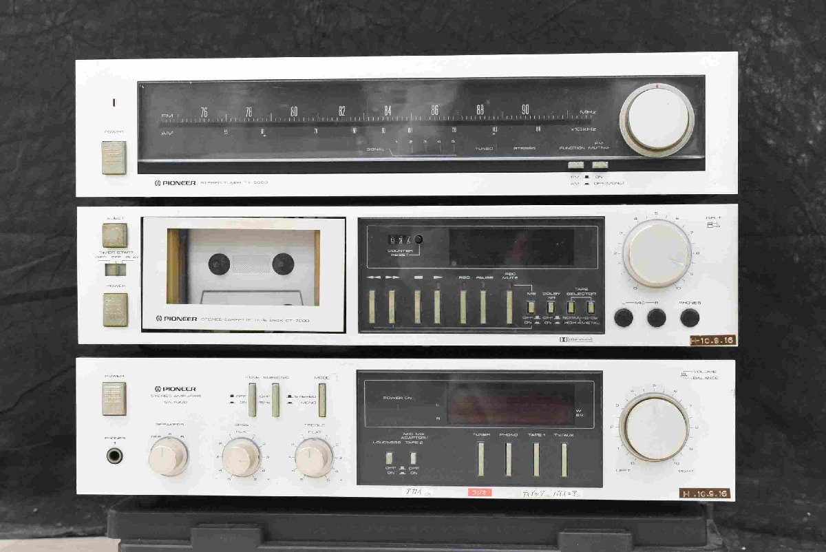 F☆PIONEER パイオニア TX-5000 CT-7000 SA-7000 オーディオセット