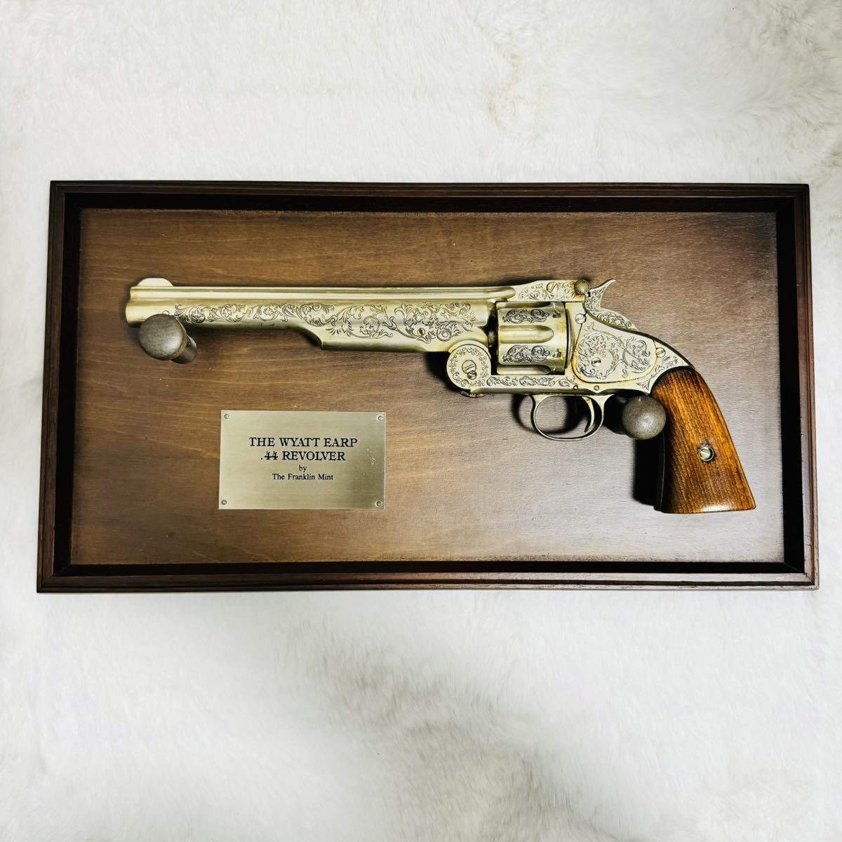 1円 フランクリンミント S&W 44 ワイアットアープ モデルガン 額付