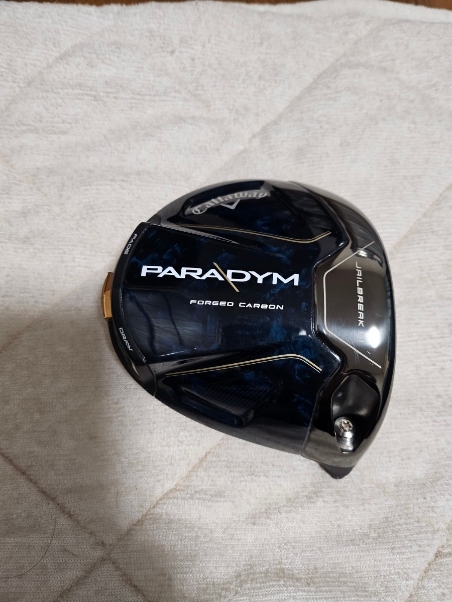 キャロウェイ パラダイム PARADYM ドライバー ヘッドのみロフト9.0° 日本正規品 ヘッドカバー有り
