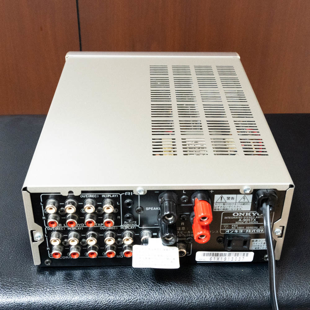 プリメインアンプ : ONKYO A-905TX INTEC205 A-905TX(S) 高音質 A-905X