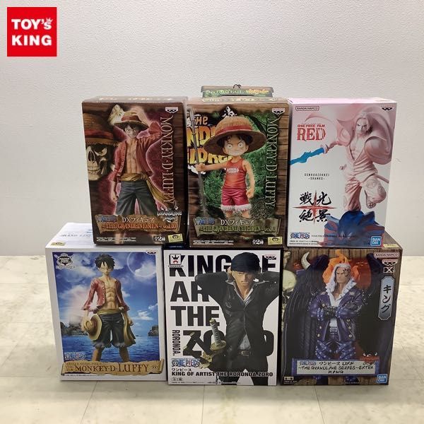1円〜 未開封 ONE PIECE KING OF ARTIST ロロノア・ゾロ、FILM RED 戦光