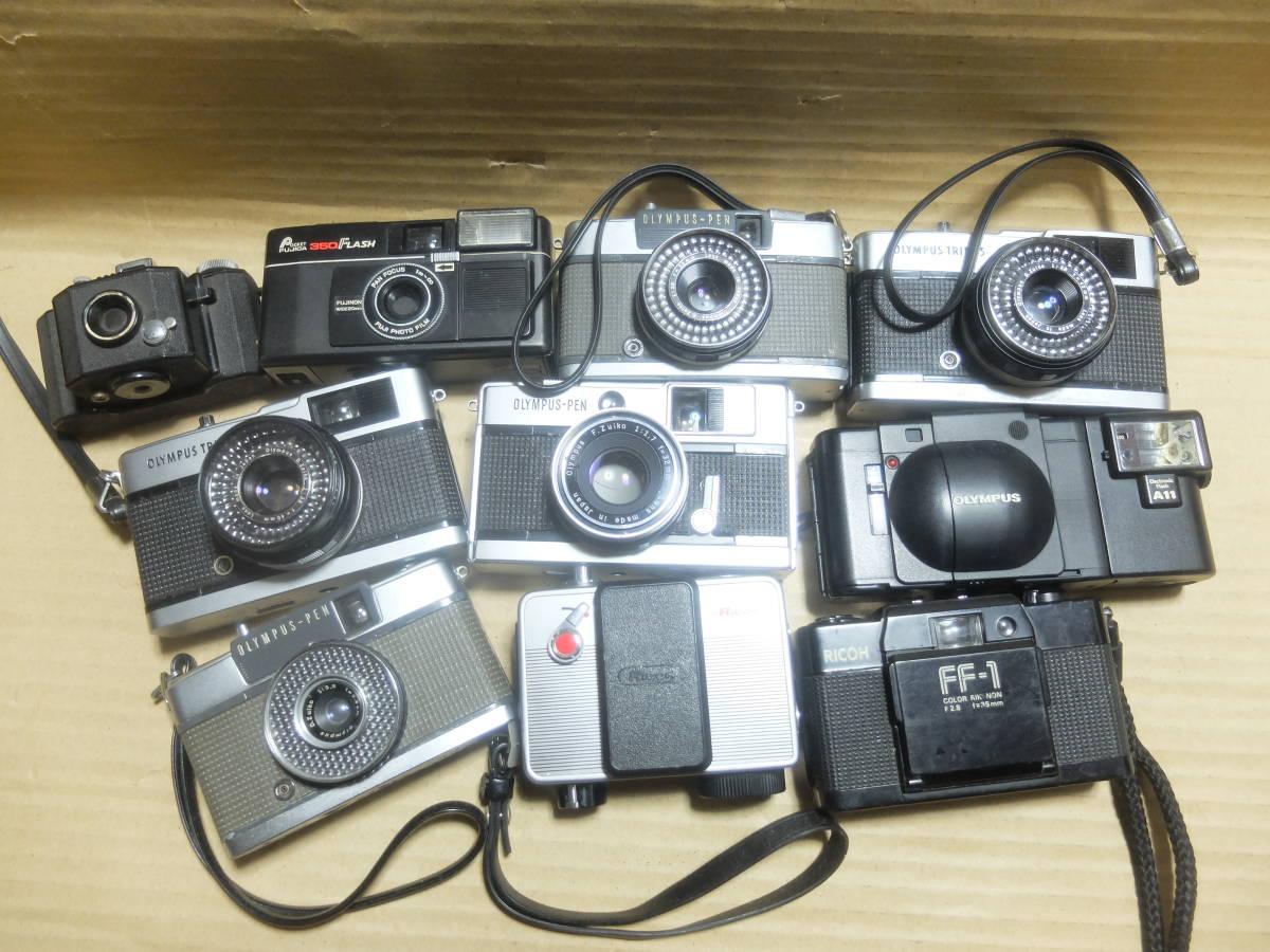 MERCURY II フィルムカメラ　ジャンク品 古いフィルムカメラ 色々10個 中古難有ジャンク品 カメラ、光学機器