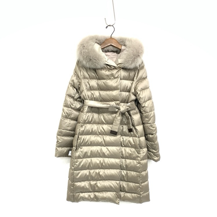 S MaxMara マックスマーラ The Cube リバーシブルダウン コート フード 