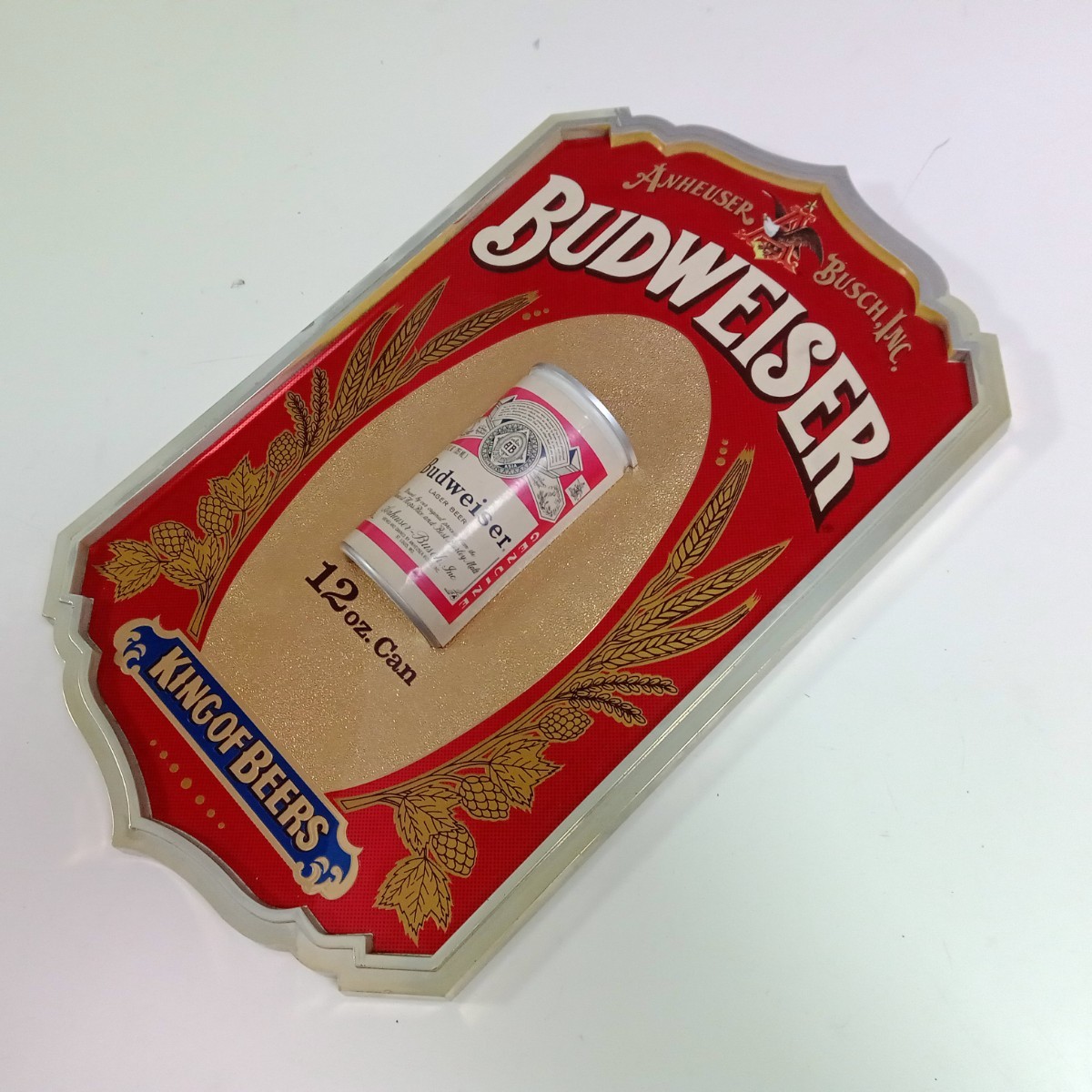 【ビンテージ】★バドワイザー★看板★ディスプレイ★BUDWEISER★バー★レトロ★アンティーク★アメリカ製