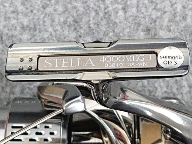 未使用品】 訳あり シマノ 18ステラ STELLA 4000MHG スピニングリ－ル