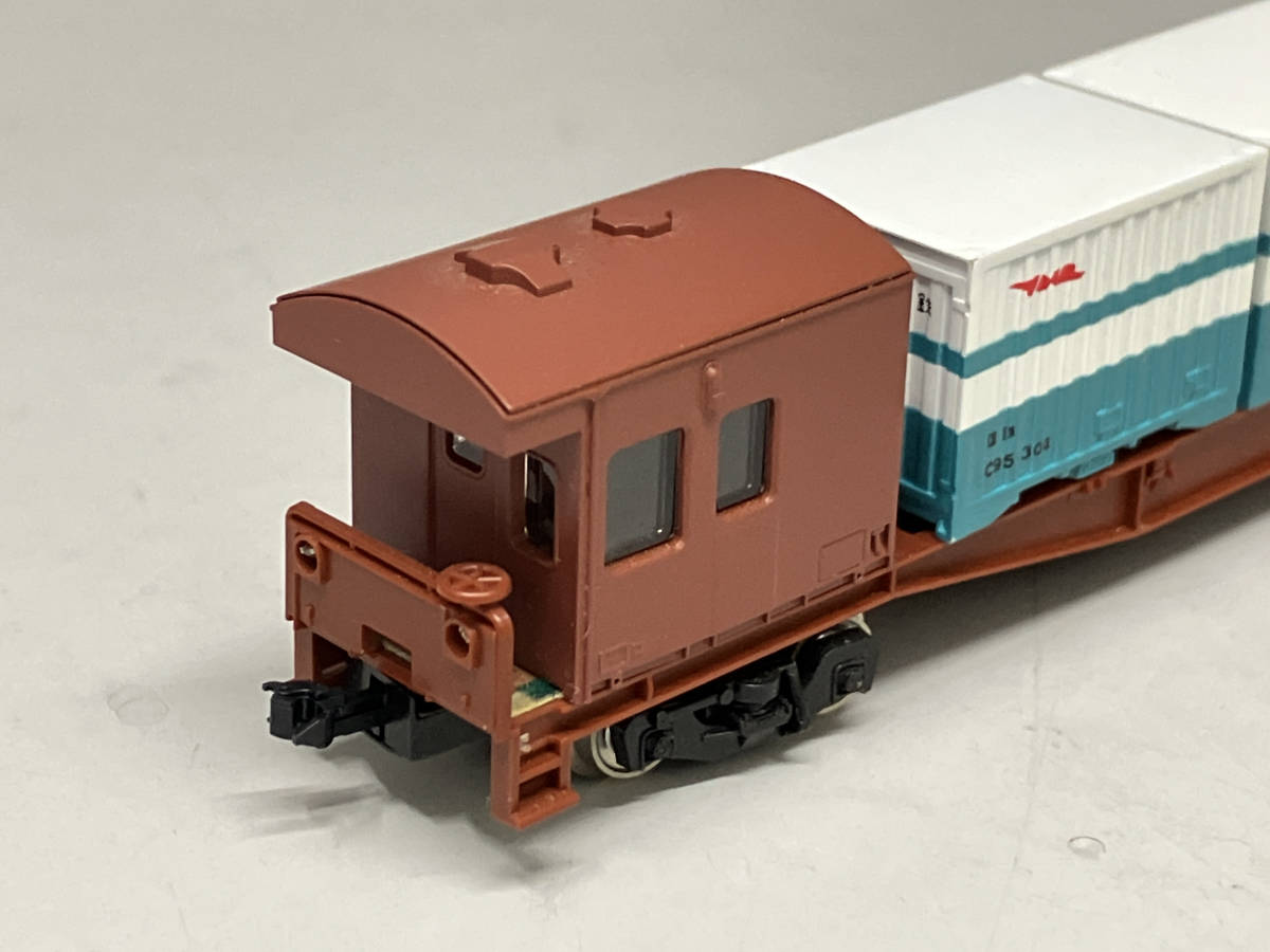 ジャンク TOMIX 鉄道模型 貨物列車 6両セット ライト点灯確認済 N