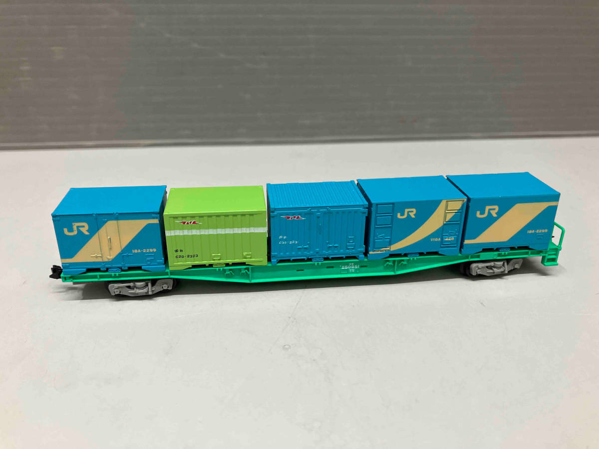 ジャンク TOMIX 鉄道模型 貨物列車 6両セット ライト点灯確認済 N