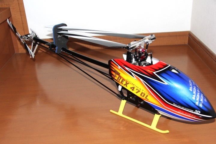 アライン（ALIGN) T-REX470L 機体のみ ベルトドライブ 中古 動作確認済