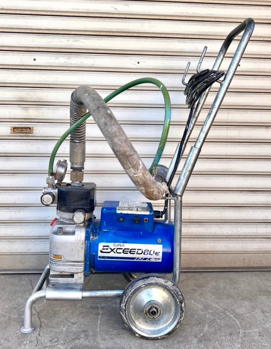 F307 ☆SEIWA 精和 エアレス塗装機 SUPER EXCEED 60E スパーエクシード