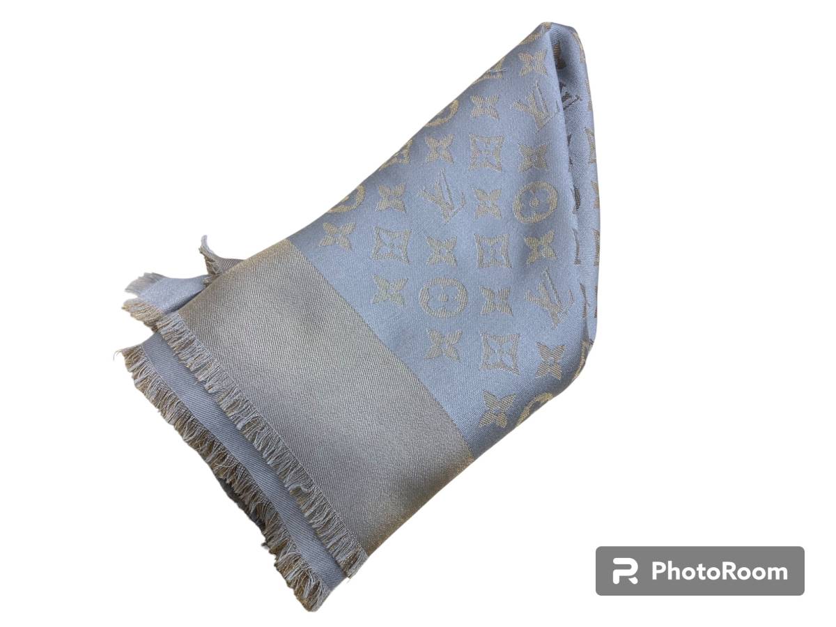 LOUIS VUITTON ルイヴィトン エトール リボンズ シルク ストール LOUIS