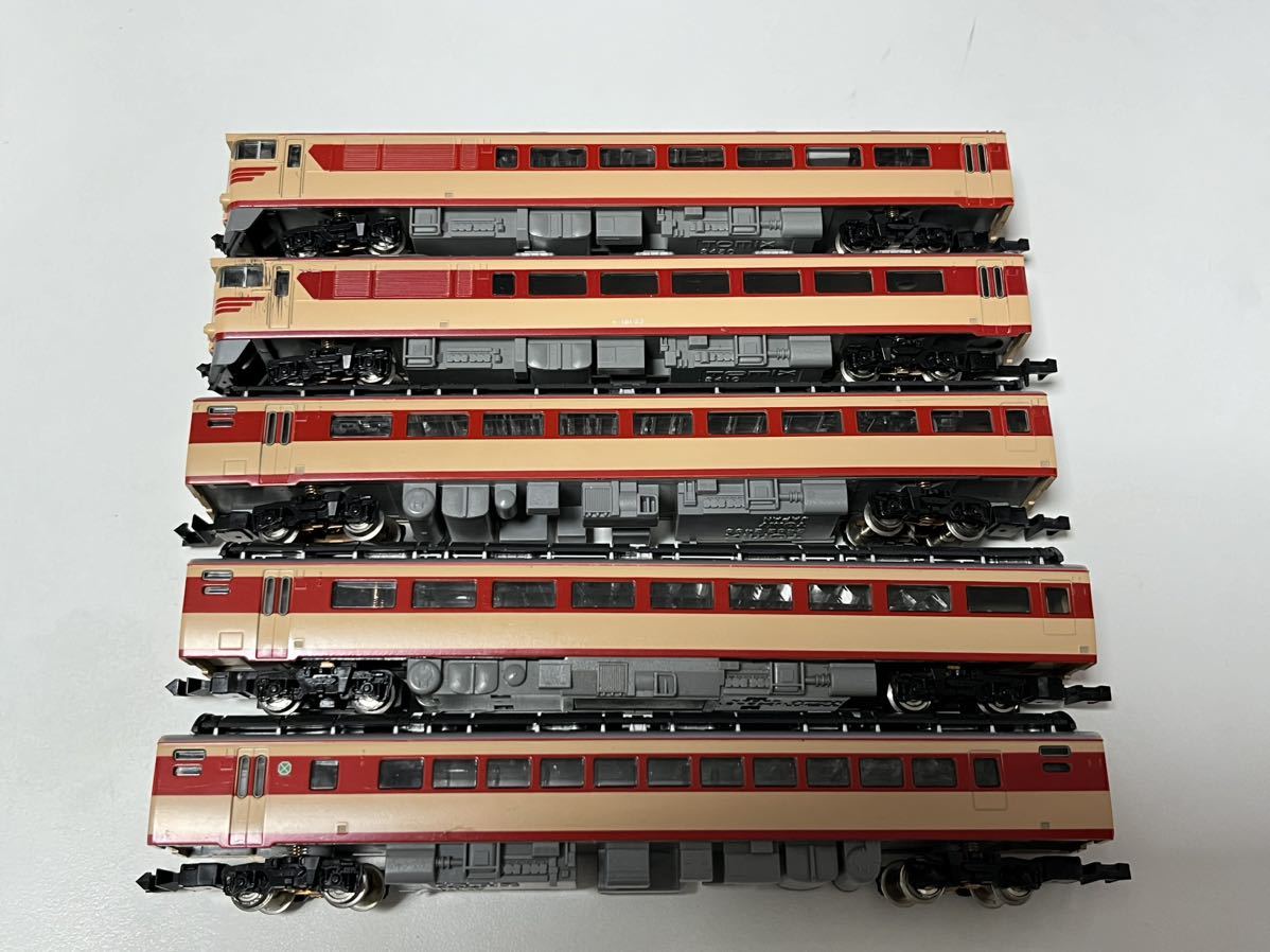 ジャンク品】TOMIX 国鉄ディーゼルカー 181系 5両セット (2410 キハ181