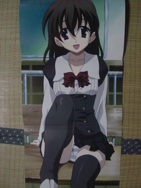 School days スクールデイズ　桂言葉　西園寺世界　くじ School Days スクールデイズ 桂言葉 西園寺世界 下着 制服 両面