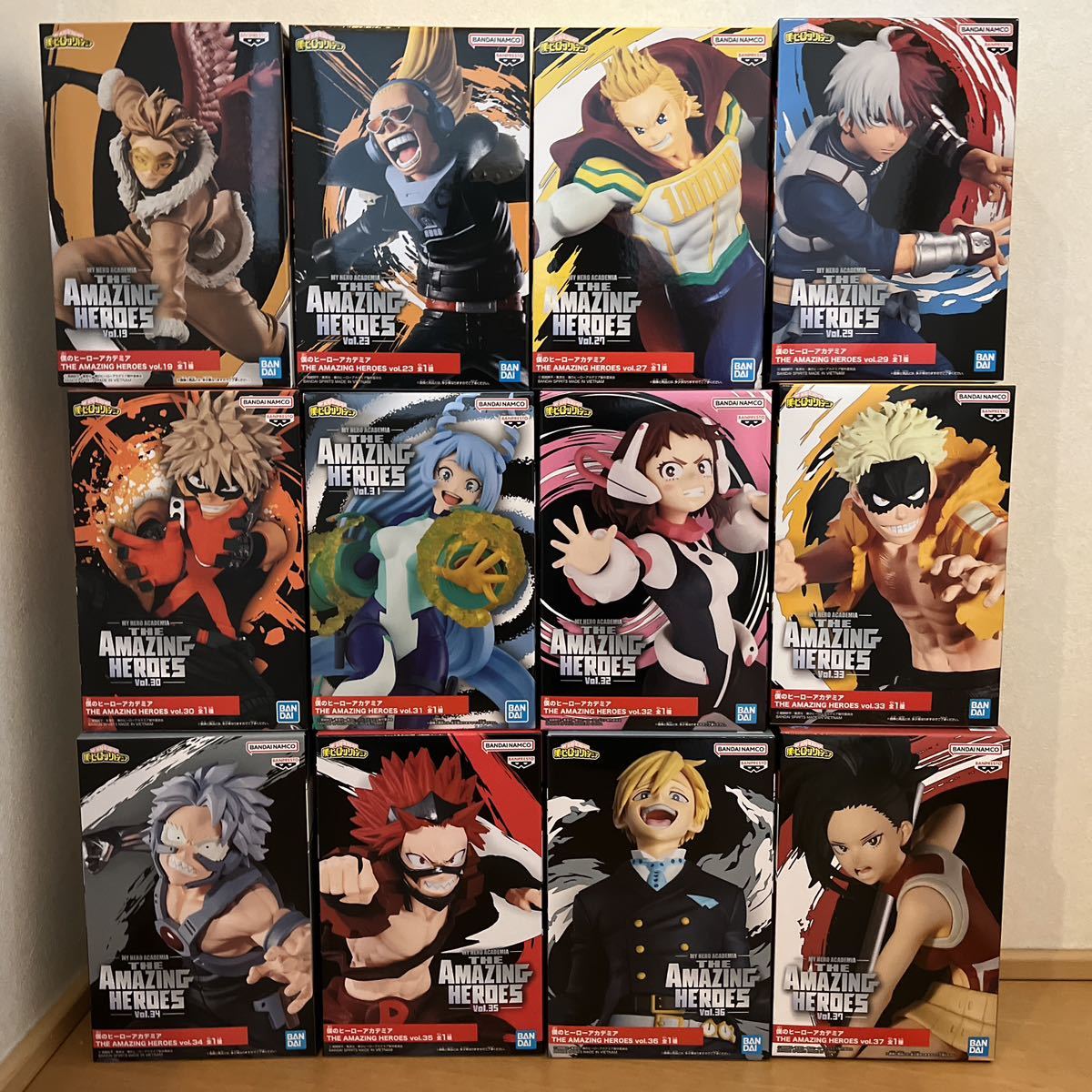B111【未開封新品】バンプレスト THE AMAZING HEROES 僕のヒーロー