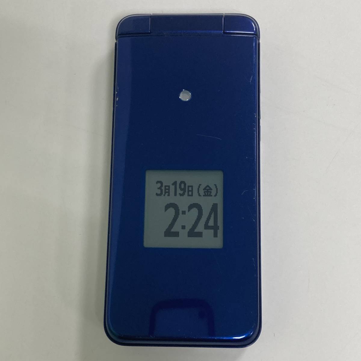 スマートフォン・携帯電話 auのガラケー「KYF41（ブルー）」