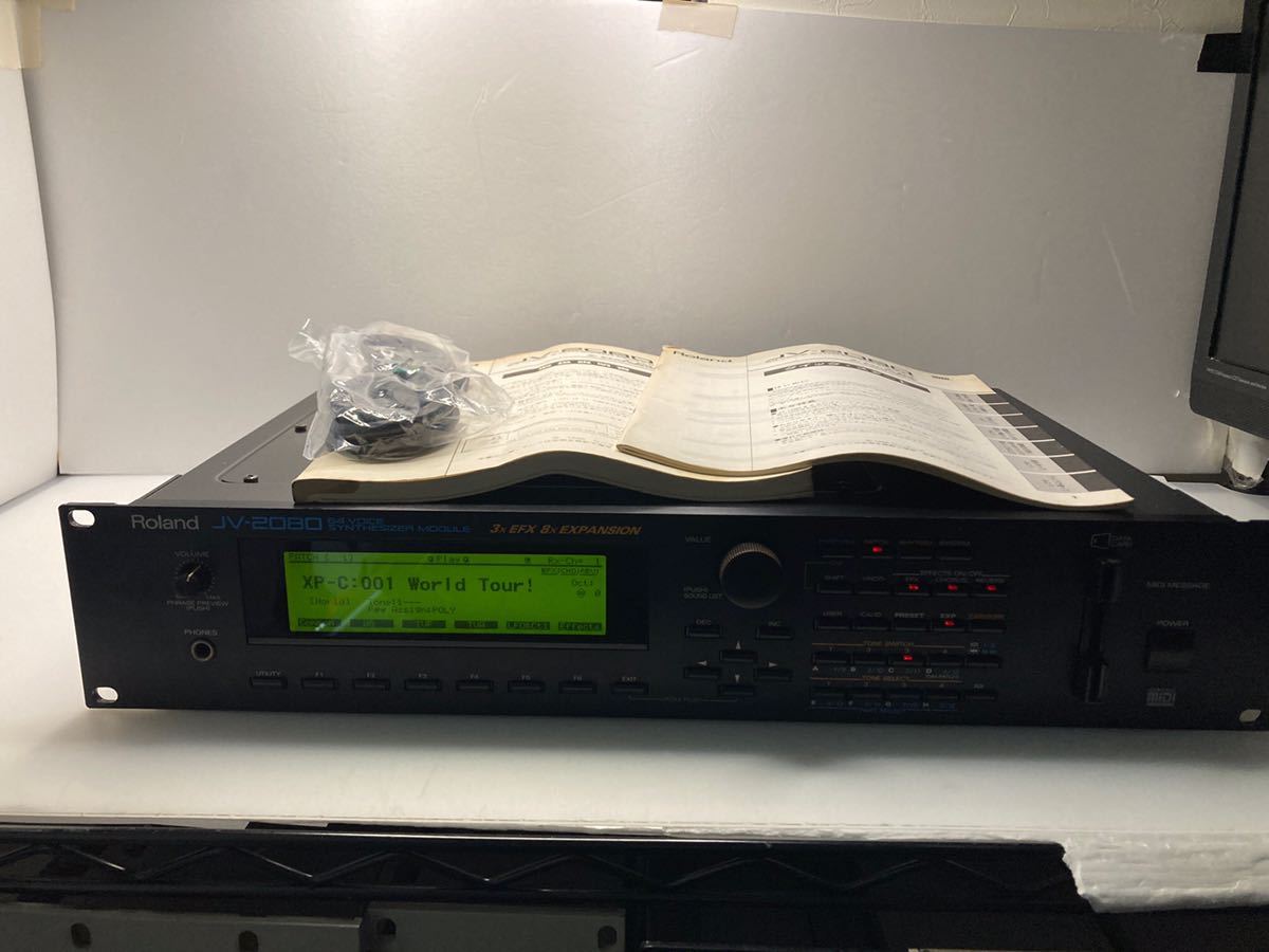 Roland JV-2080 | - Synthesizer Module 楽器・音響機器 ⁄ サウンド