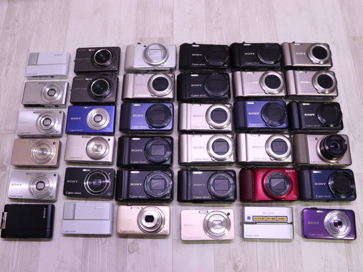まとめて大量セット 119台 】 SONY コンパクトデジタルカメラ 【動作