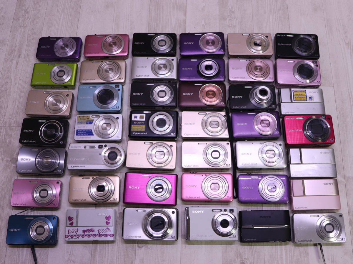 まとめて大量セット 119台 】 SONY コンパクトデジタルカメラ 【動作