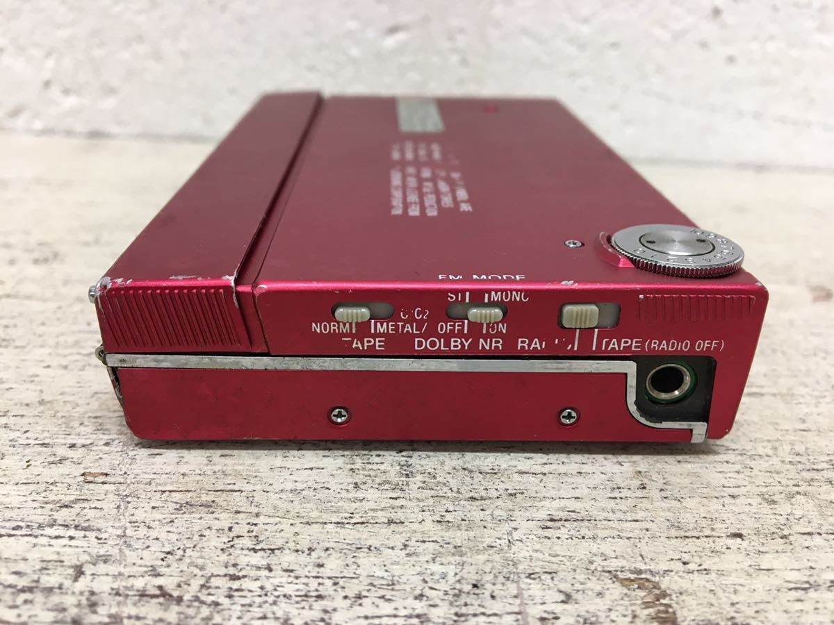 x1117-31☆SONY WALKMAN WM-F30 ステレオカセットプレーヤー FM AM