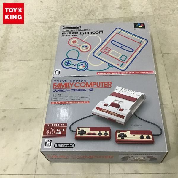 1円〜 ニンテンドークラシックミニ ファミリーコンピュータ、スーパーファミコン