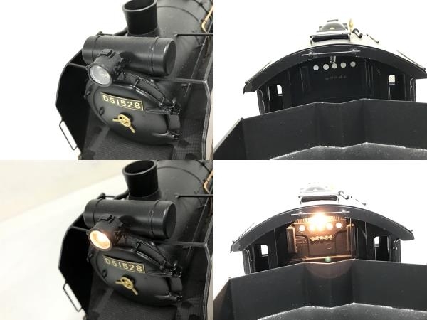 鉄道模型 蒸気機関車 D51528 84㎝( 金属ディスプレイモデル D51