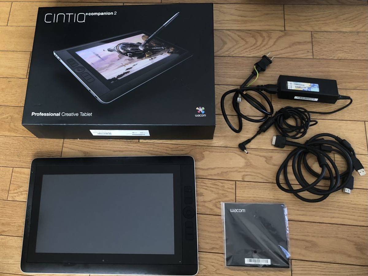 ジャンク 通電確認のみ ワコム Windows搭載液晶ペンタブレット Cintiq 