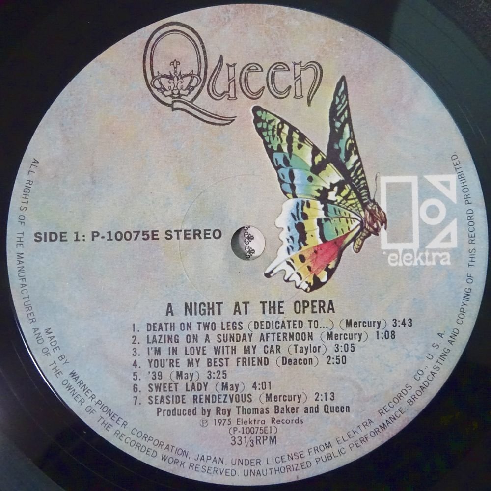 11176146;【ほぼ美盤/帯付き/補充票】Queen クイーン / A Night At The