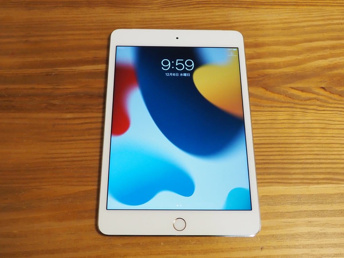 中古美品】iPad mini 4 Cellularモデル 16GB ゴールド ドコモ 【公式通販】