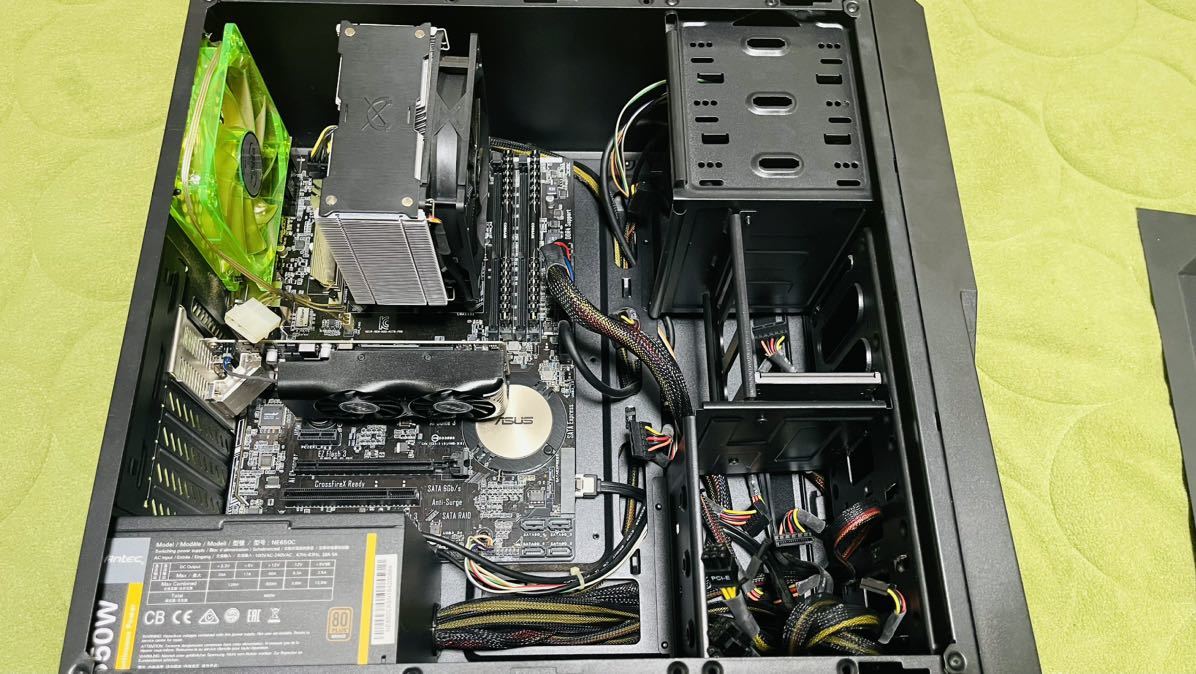 Intel Core i7 6700K】ASUS H170PRO/メモリ16G/SSD120G【GTX1050Ti