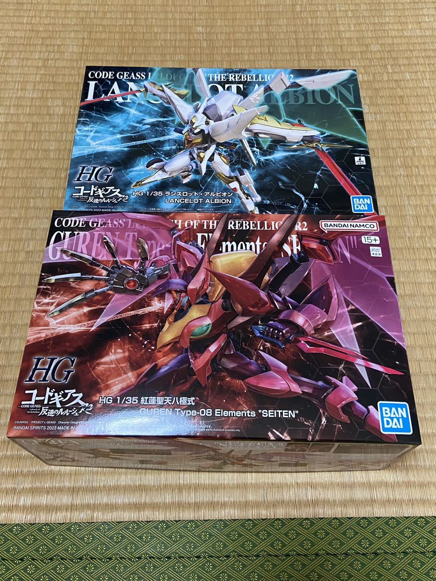 得価，本物保証 未組立品 HG 1/35 ランスロット アルビオン 紅蓮聖天八極式 ２点セット コードギアス 反逆のルルーシュR2 BANDAI バンダイ プラモデル(コードギアス)｜売買されたオークション情報、yahooの商品 コードギアス