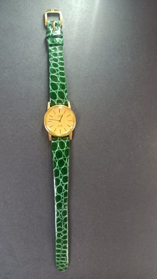 OMEGA オメガ デビル 革 [中古]の ✨OMEGA✨オメガ✨デビル✨シルバー