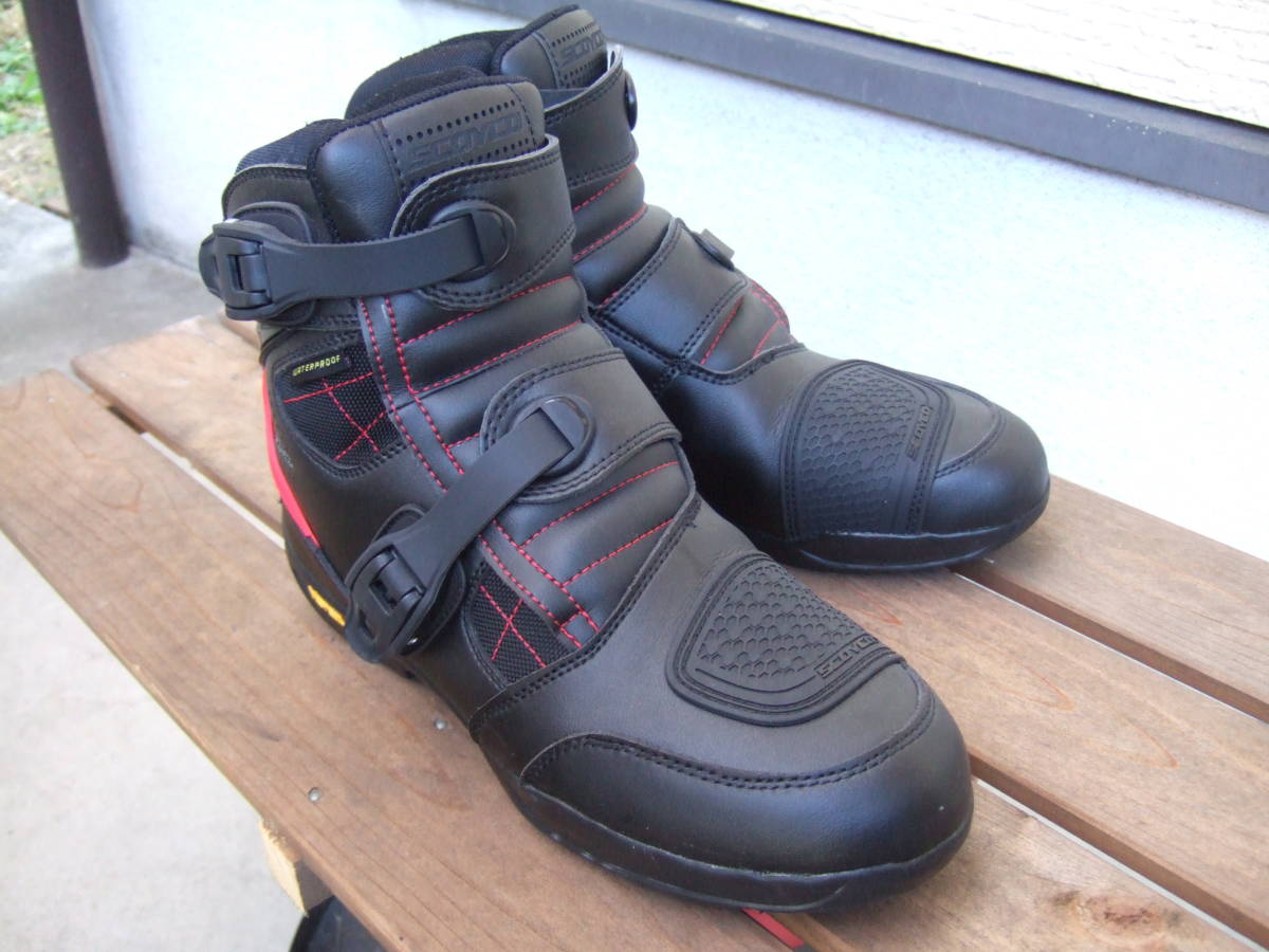 SCOYCO スコイコ イージータフバイクブーツ MT020WP BK 45 【公式通販】 SCOYCO スコイコ イージータフバイクブーツ MT020WP BK 45 【公式通販】
