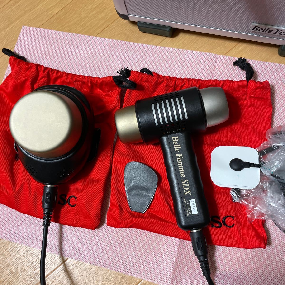 Belle Femme SDX ベルファム 綜合美容器 家庭用 超音波美顔器 フェイス