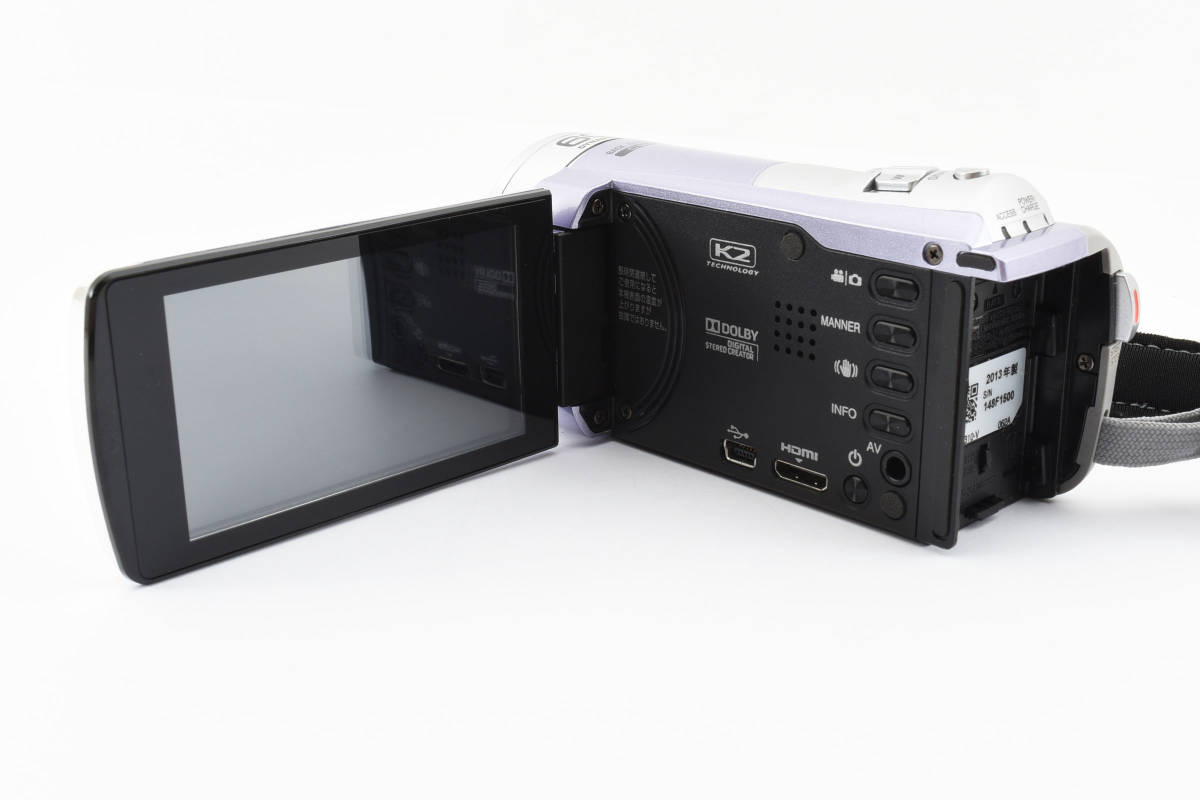 ☆美品☆JVCケンウッド Everio GZ-E310-V ☆元箱☆ #8186 2028459